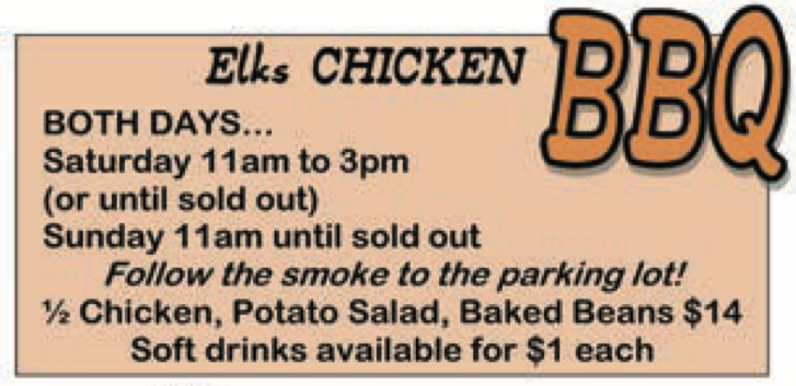 Elks Chicken BBQ graphic